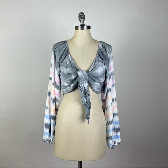 Surf Gypsy Tops - Surf Gypsy Tie Dye Crop Top